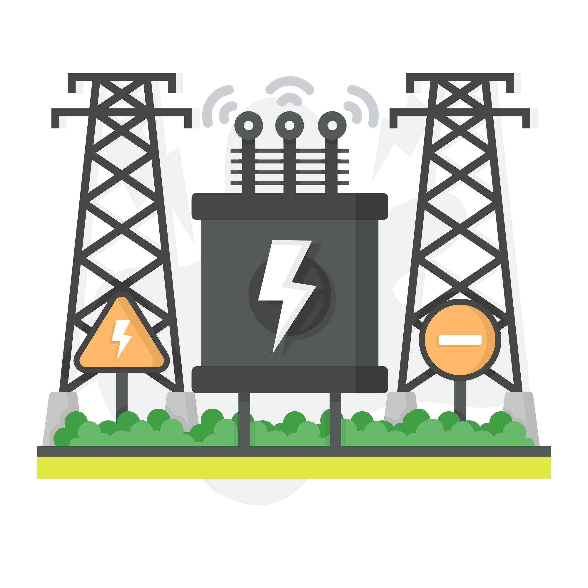 اجرای کامل سازه پست برق